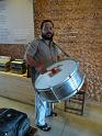 Izaias with drum
